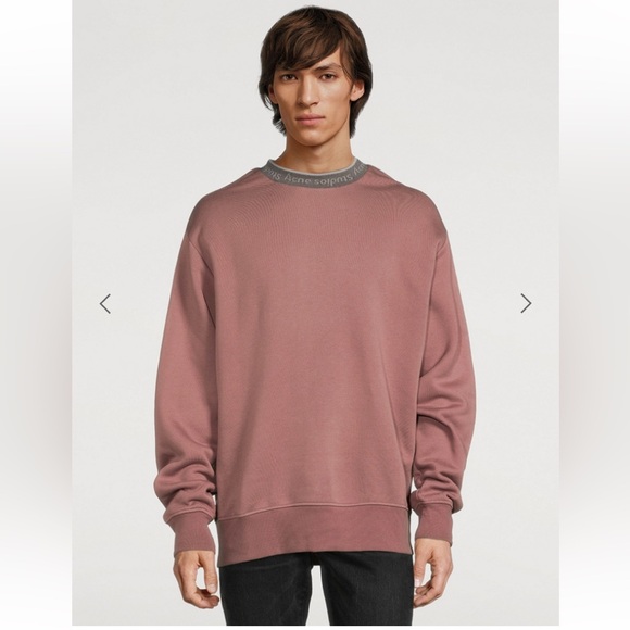 Acne Studios Logo Rib Sweatshirt - Picture 7 of 7